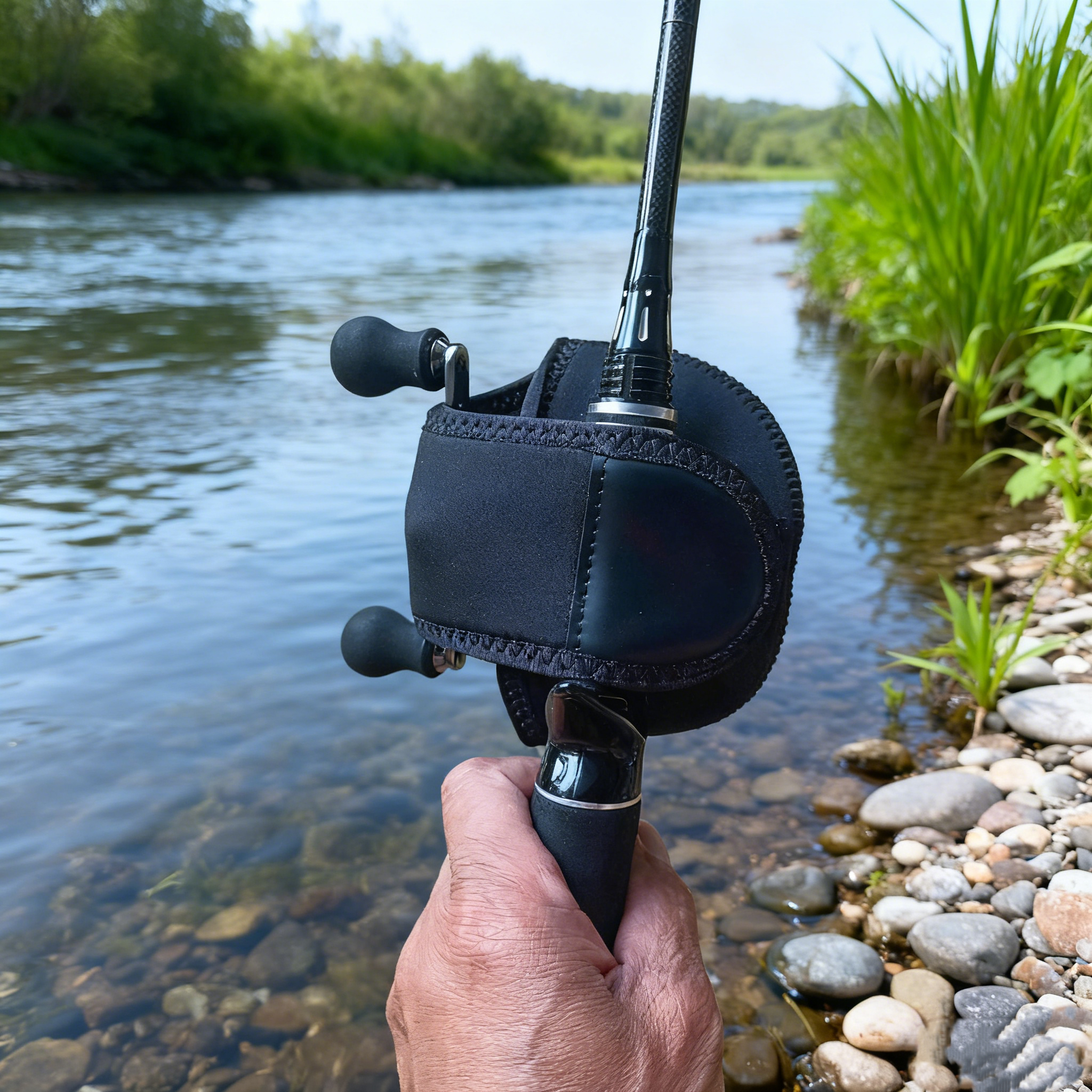 Trolling Reel - Fishing Reel Bag Protective Cover Baitcasting
