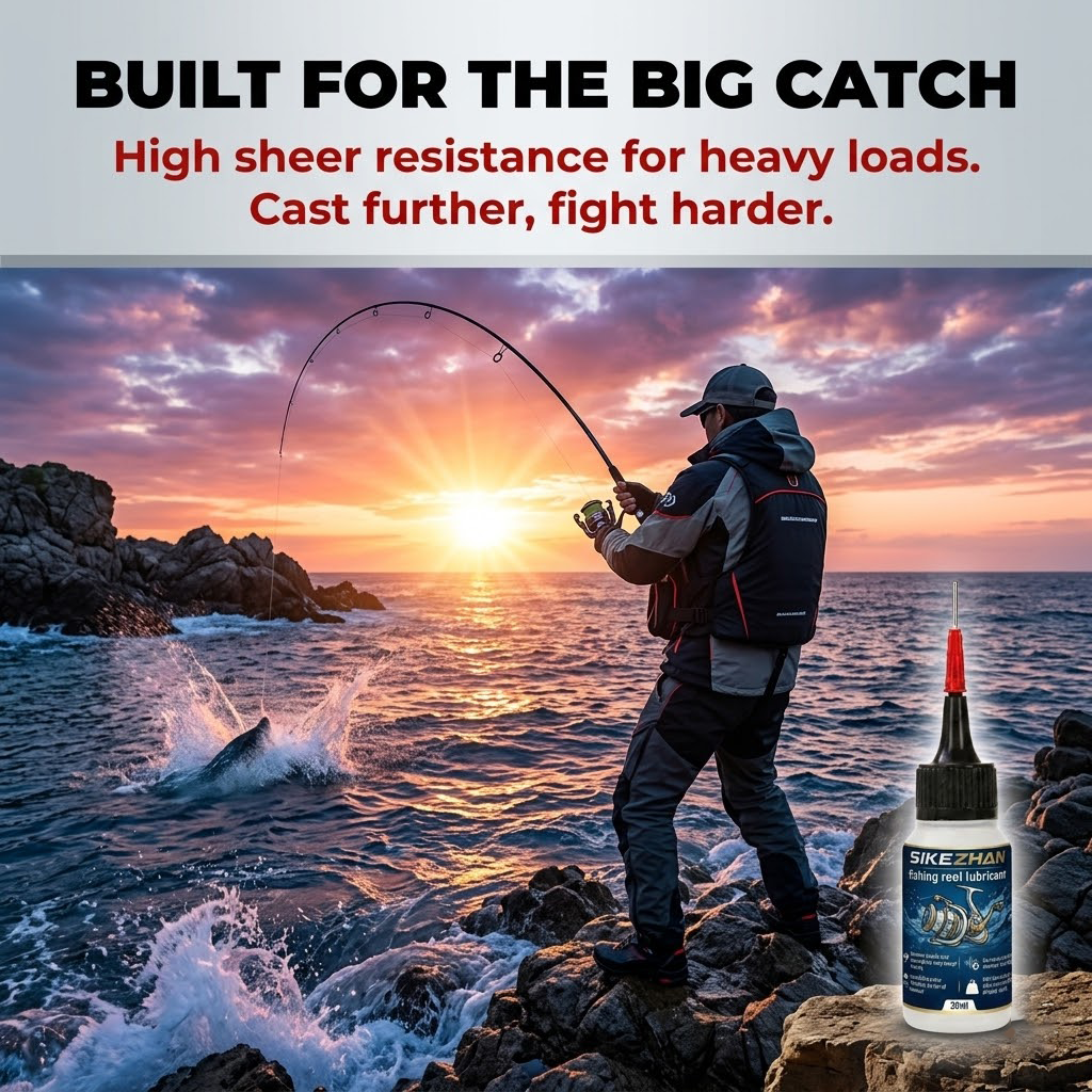 Fishing Reel Oil and Grease Lu - Reel Lubricant review and price