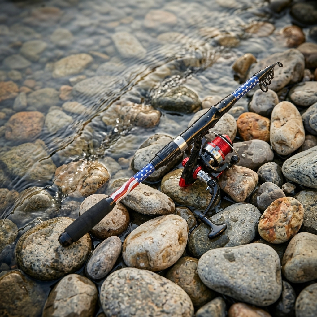 Telescopic Fishing Rod Spinnin - Reel Bag review and price