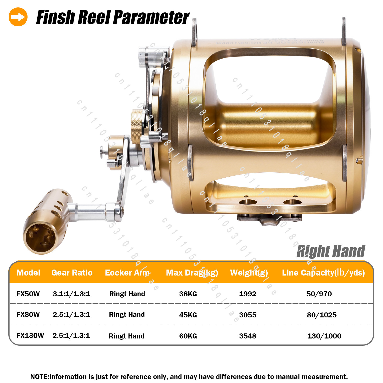 130WOcean Saltwater 2 Speed Tu - Trolling Reel review and price