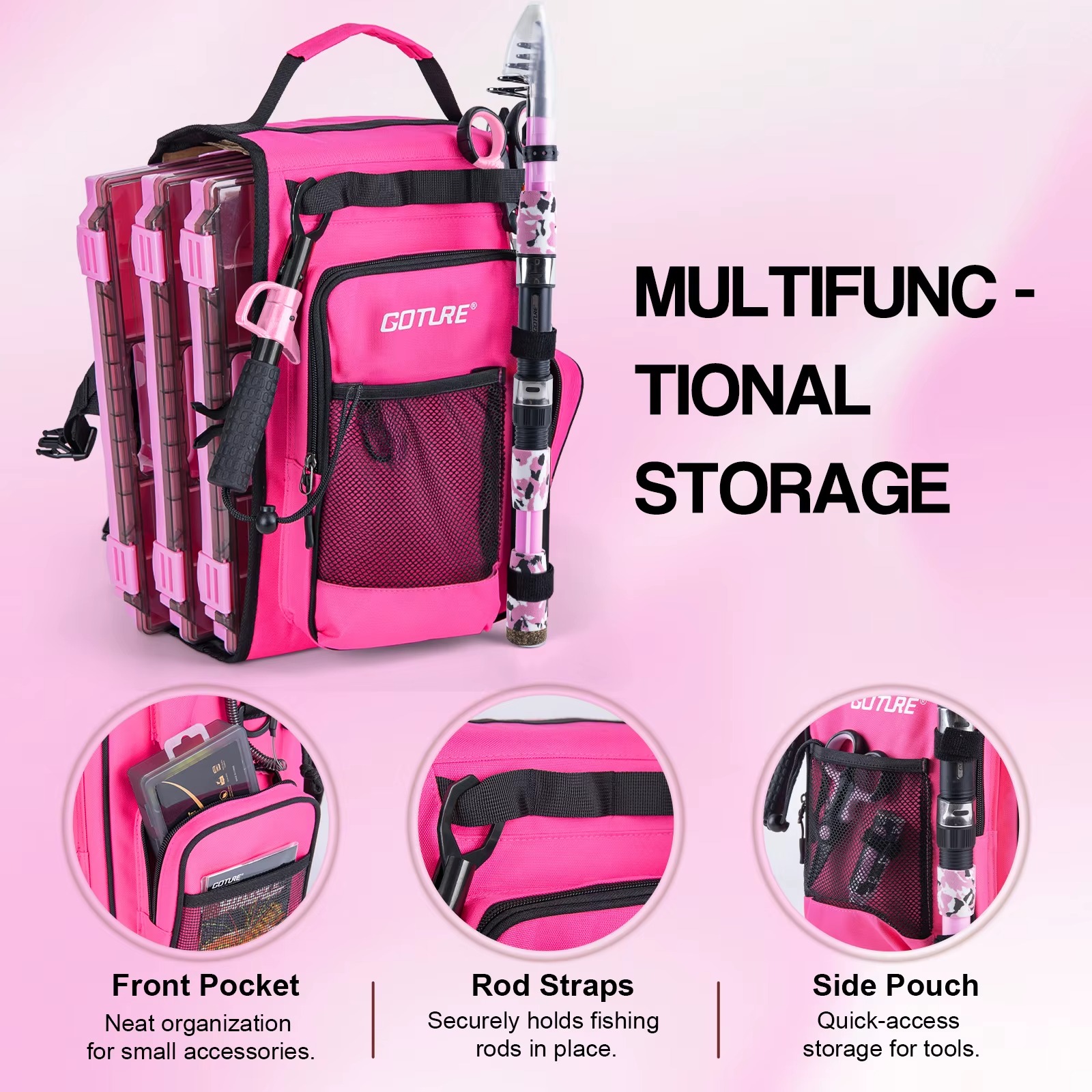 Goture All-in-One Fishing Comb - Reel Bag review and price