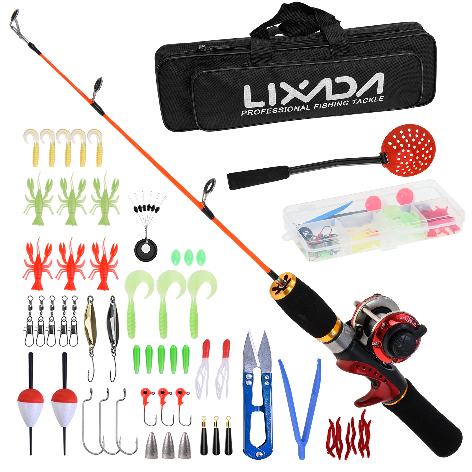 Lixada Ice Fishing Rod Reel Co - Ice Fishing Reel review and price