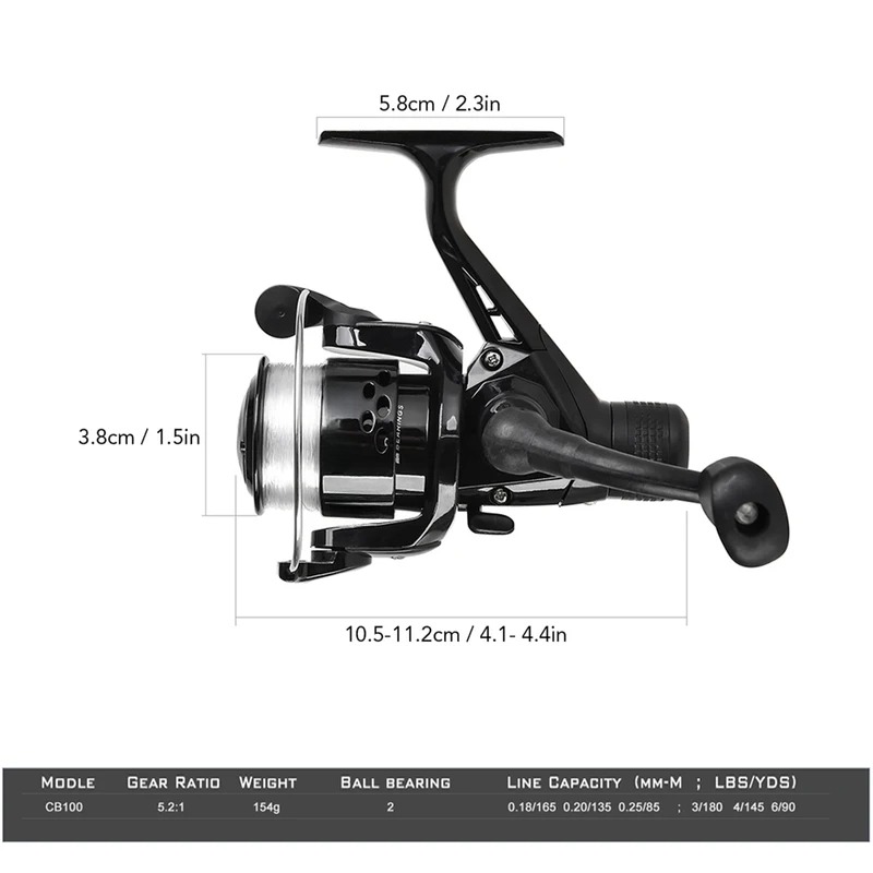 BRAVMAK 2.1/ 2.3 mTelescopic F - Reel Cover review and price